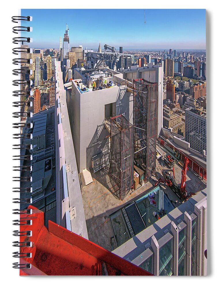 Madison House Spiral Notebook featuring the photograph Mh-191014-6460 by Steve Sahm