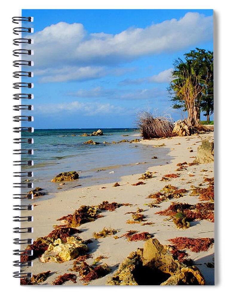 Beach Spiral Notebook featuring the photograph Micro Beach by On da Raks