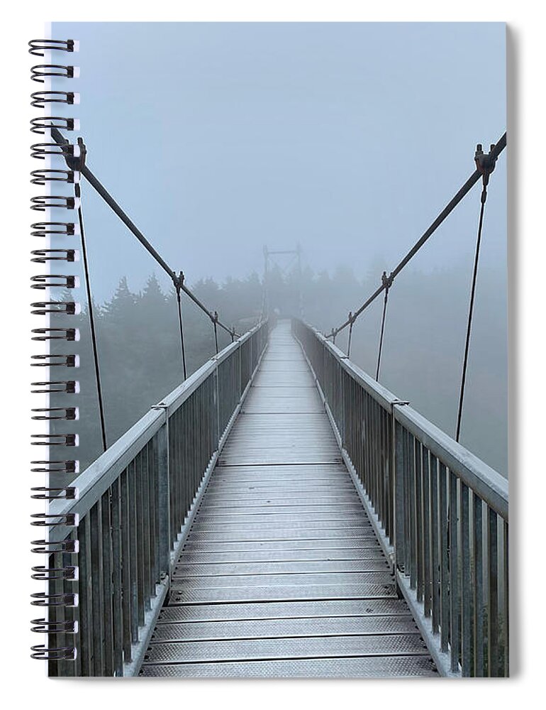 Lines Spiral Notebook featuring the photograph Mile High by Lee Darnell