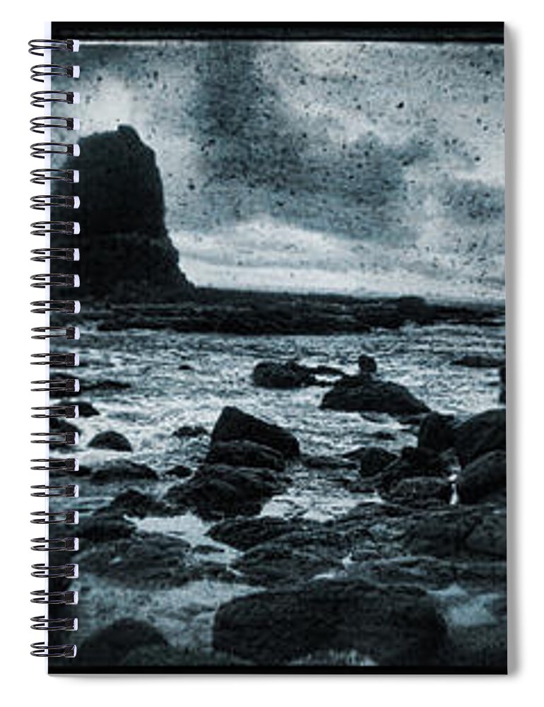 Coast Spiral Notebook featuring the photograph Misdirection by Andrew Paranavitana