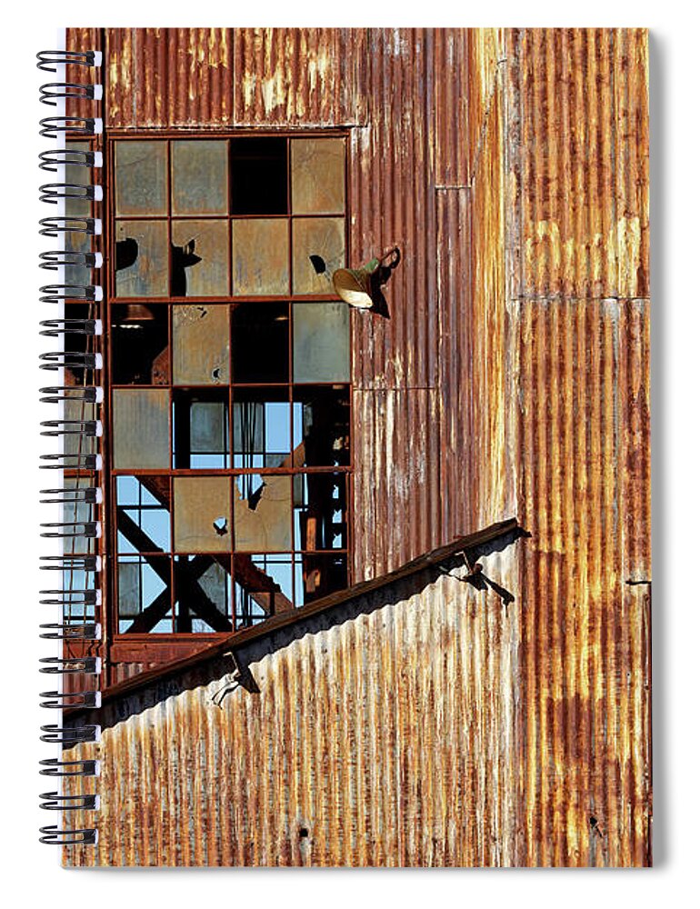 Missouri Spiral Notebook featuring the photograph Missouri Mines State Historic Site I by Robert Charity