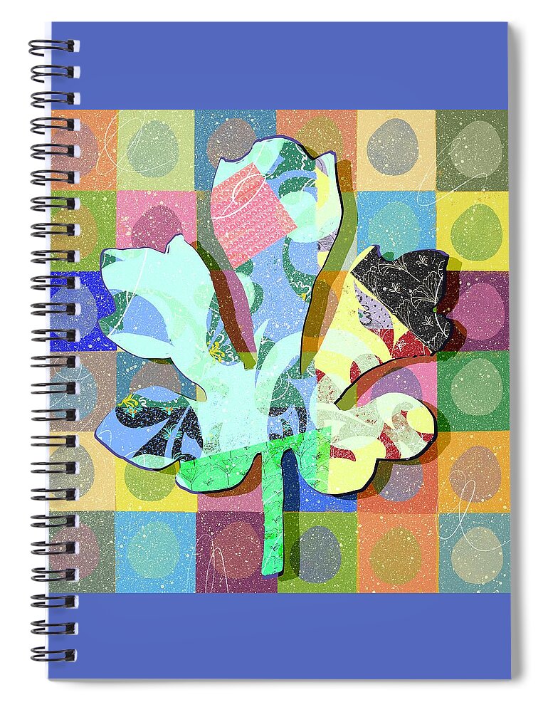  Spiral Notebook featuring the digital art More Than You See by Steve Hayhurst