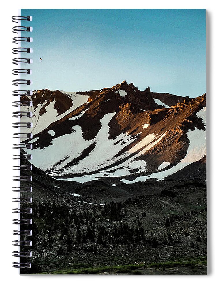 Druified Spiral Notebook featuring the photograph Mount Shasta 21 by Rebecca Dru