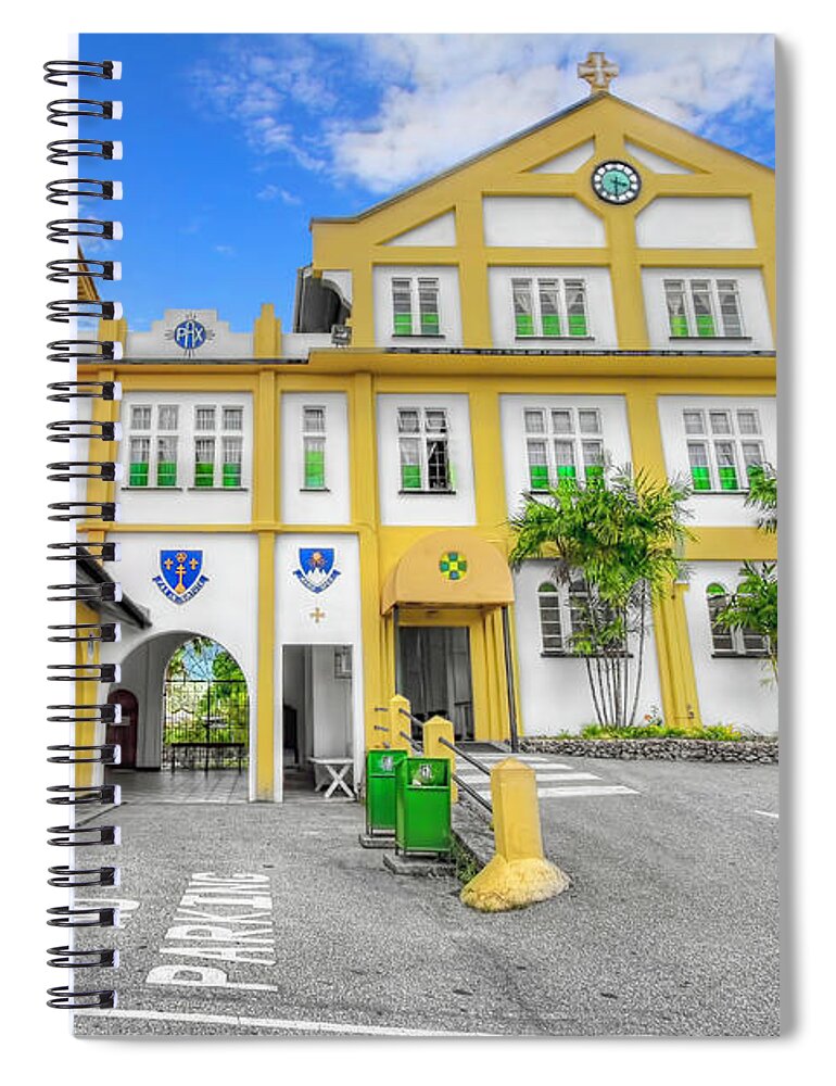Tmount St Benedict Abbey Spiral Notebook featuring the photograph Mount St Benedict by Nadia Sanowar