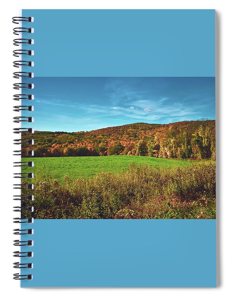 Mountain Spiral Notebook featuring the photograph Mountain views by Christina McGoran