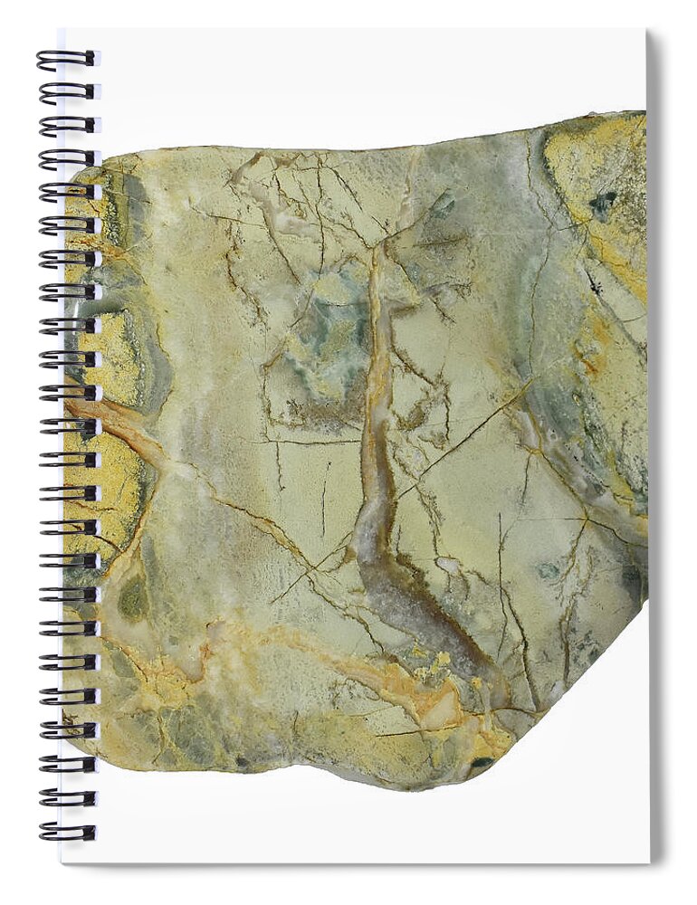 Madoc Rocks Spiral Notebook featuring the photograph Mr1008 by Art in a Rock
