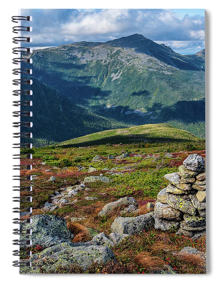 Mt. Washington Spiral Notebook featuring the photograph Mt. Washington Great Gulf by Michael Hubley