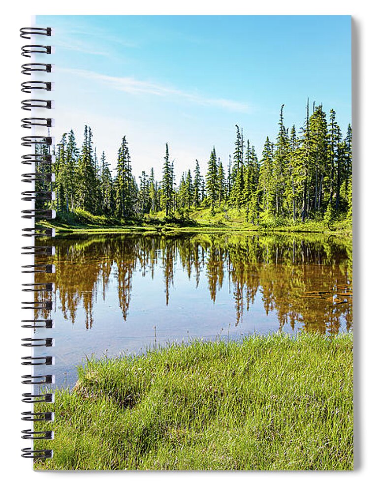 Landscapes Spiral Notebook featuring the photograph Mt. Washington, The Other Side - 3 by Claude Dalley