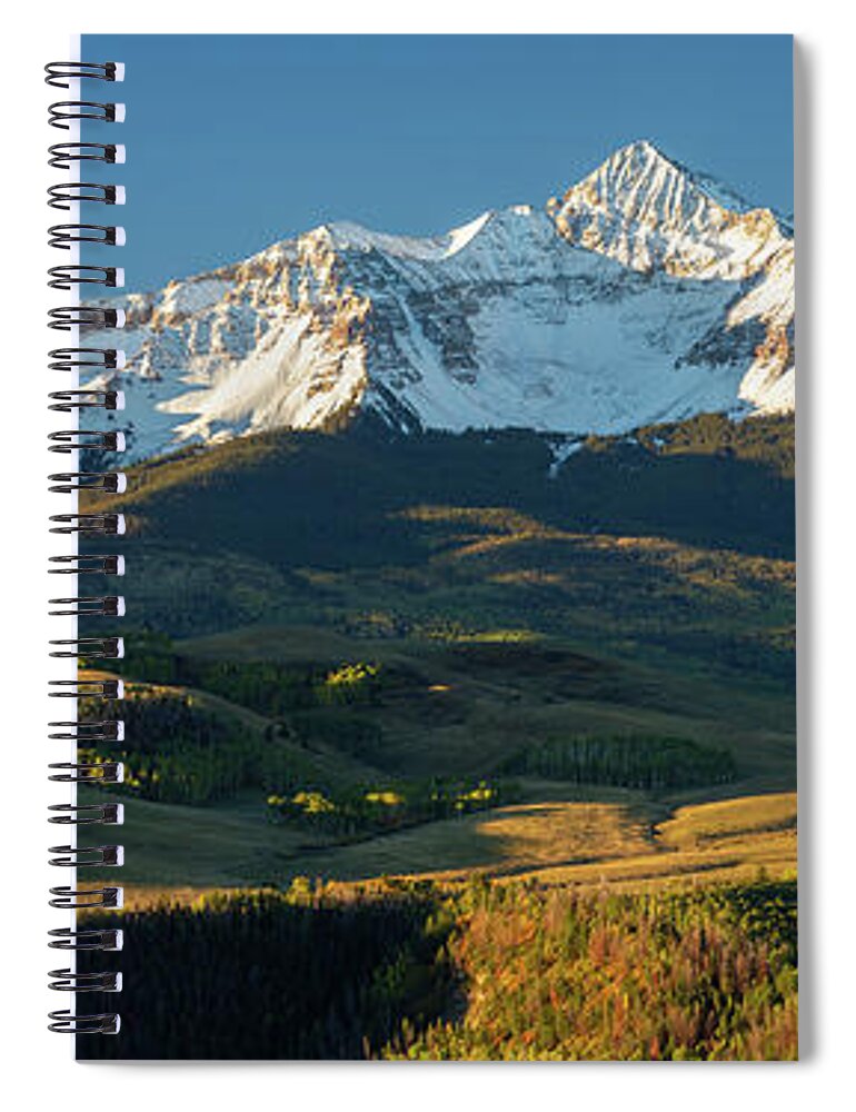  Spiral Notebook featuring the photograph Mt. Willson by Wesley Aston