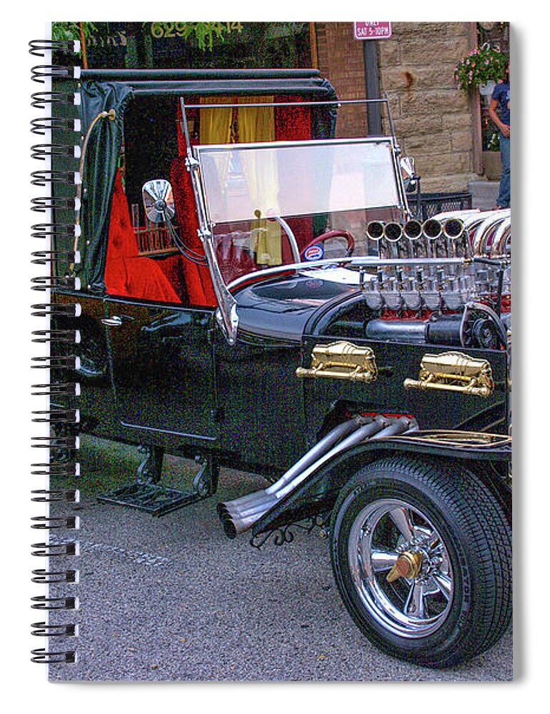 Munster Koach Spiral Notebook featuring the photograph Munster Koach by Tommy Anderson