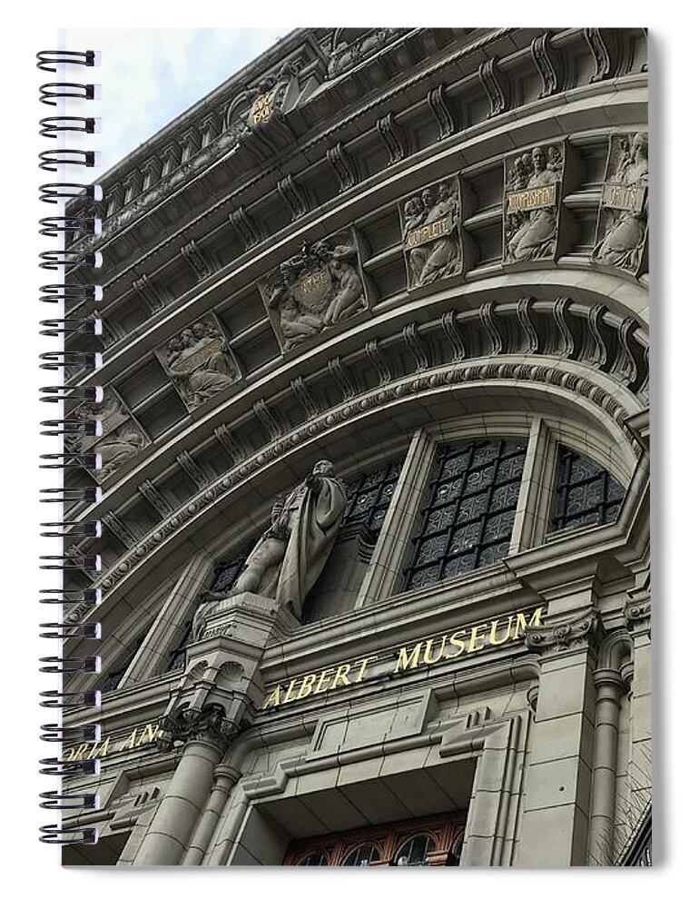 Museum Spiral Notebook featuring the photograph Museum by Lee Darnell