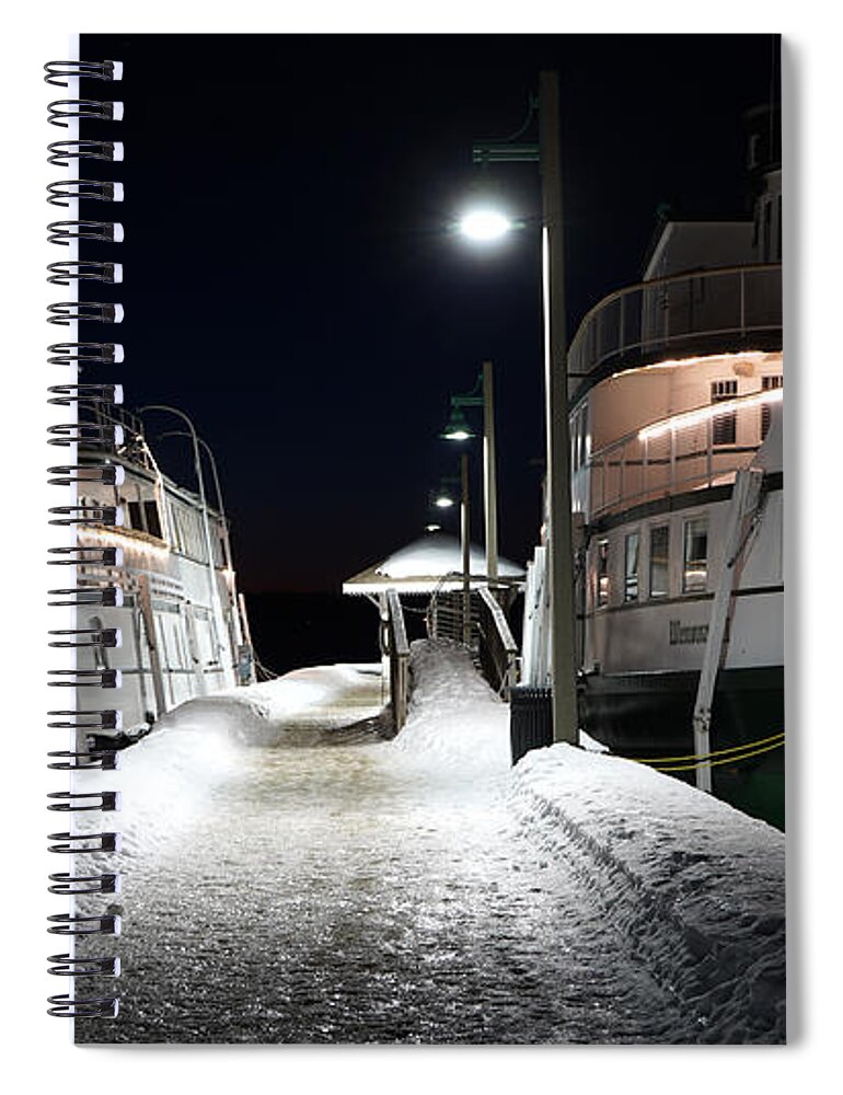 Muskoka Steamship Spiral Notebook featuring the photograph Muskoka Steamship 5 by Andrew Fare