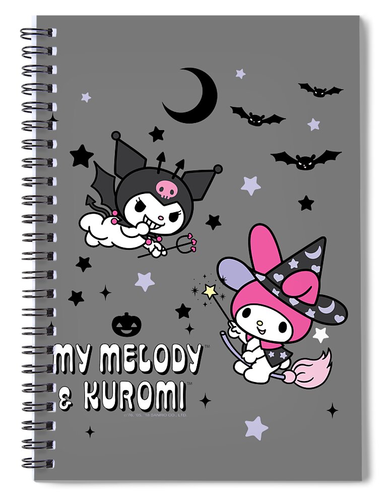 My Melody and Kuromi Spiral Notebook by JamieL Reyah - Pixels