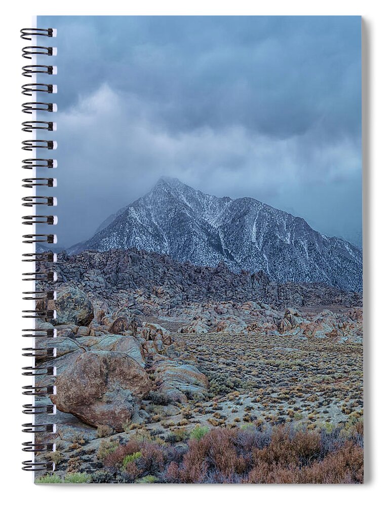 Landscape Spiral Notebook featuring the photograph Mysterious by Jonathan Nguyen