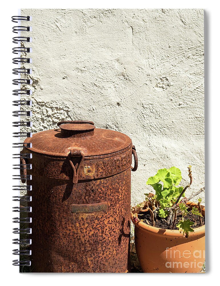 Australia Spiral Notebook featuring the photograph Nannup Tiny Tea Shop 05 by Rick Piper Photography