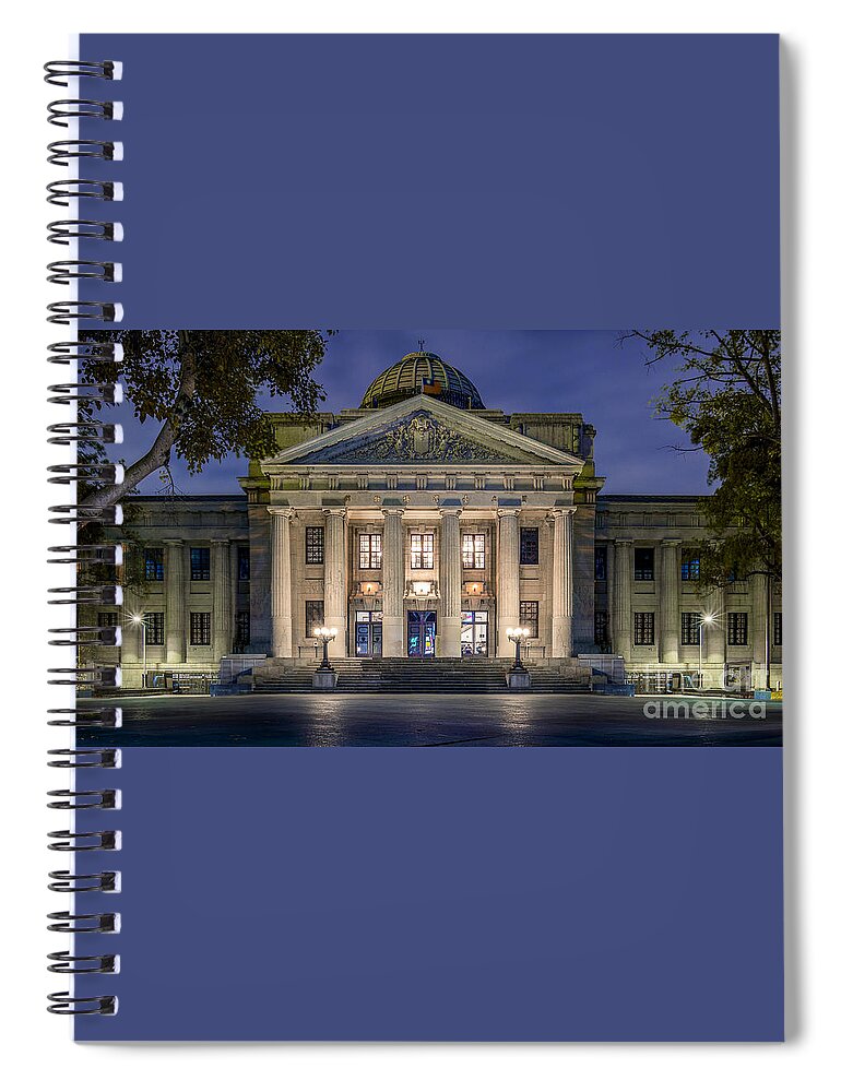 National Spiral Notebook featuring the photograph National Taiwan Museum in Taipei by Traveler's Pics