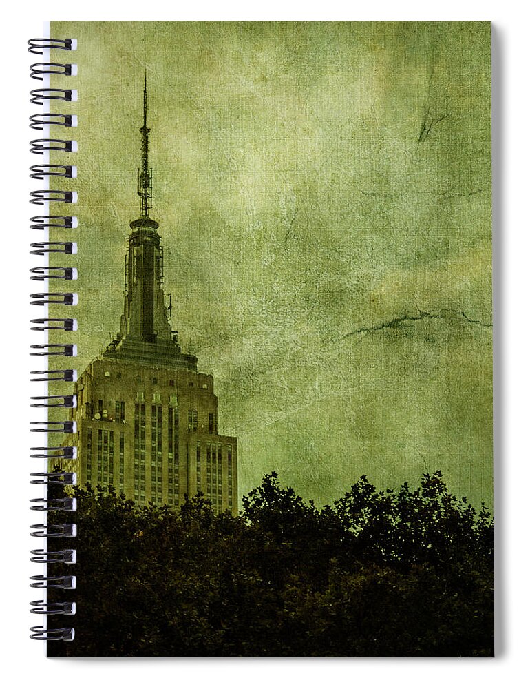 Empire Spiral Notebook featuring the photograph Needle Point by Andrew Paranavitana