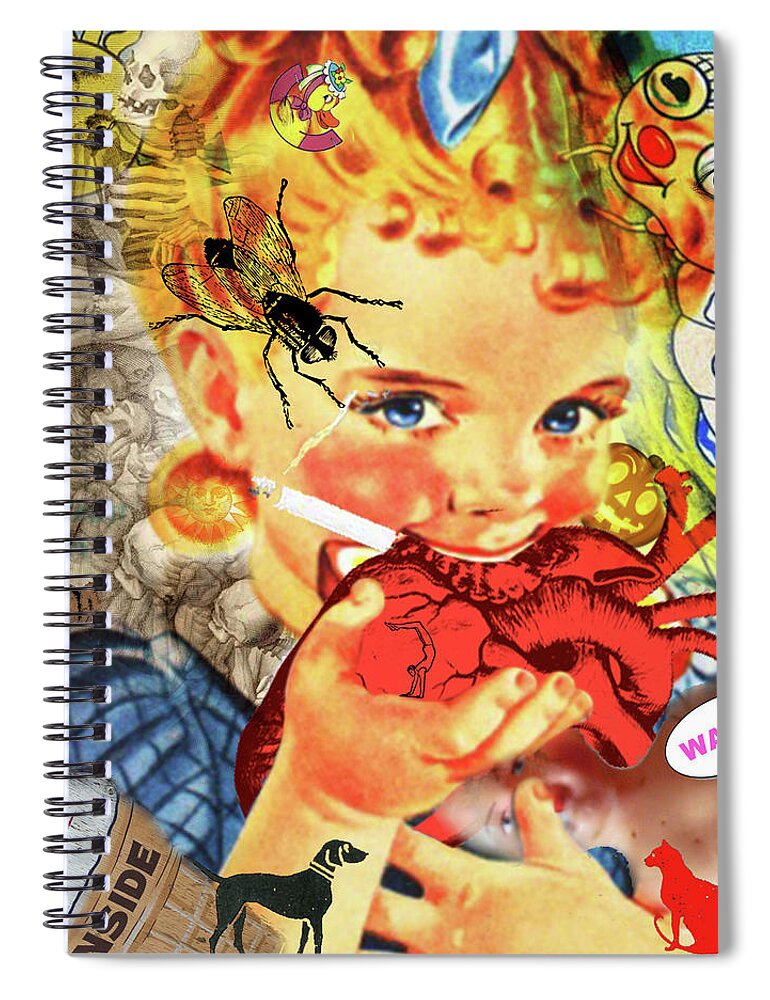 Heart Spiral Notebook featuring the photograph Never Enough by Perry Hoffman
