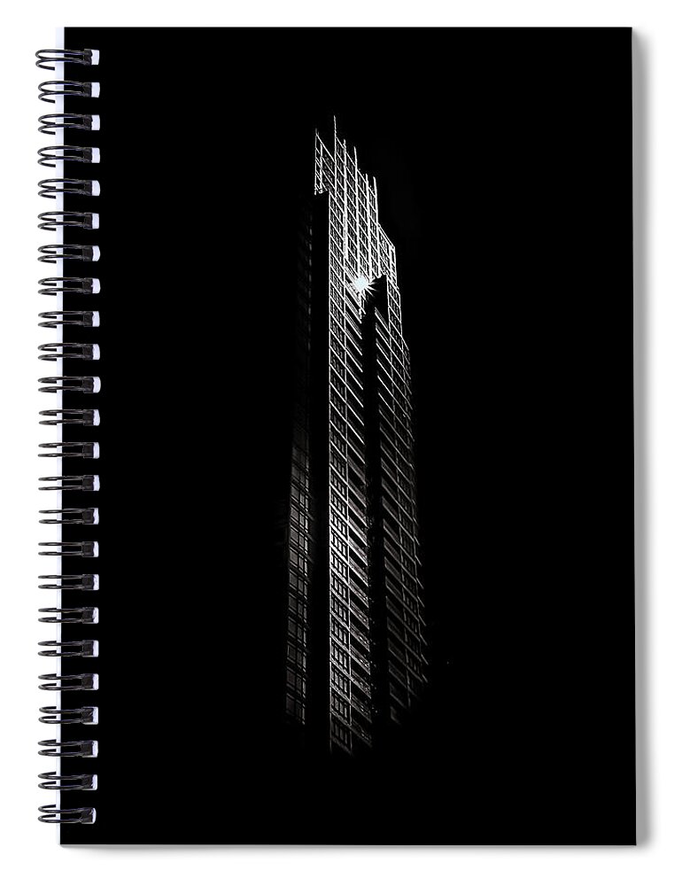 Brian Carson Spiral Notebook featuring the photograph No 2191 Yonge St Toronto Canada by Brian Carson