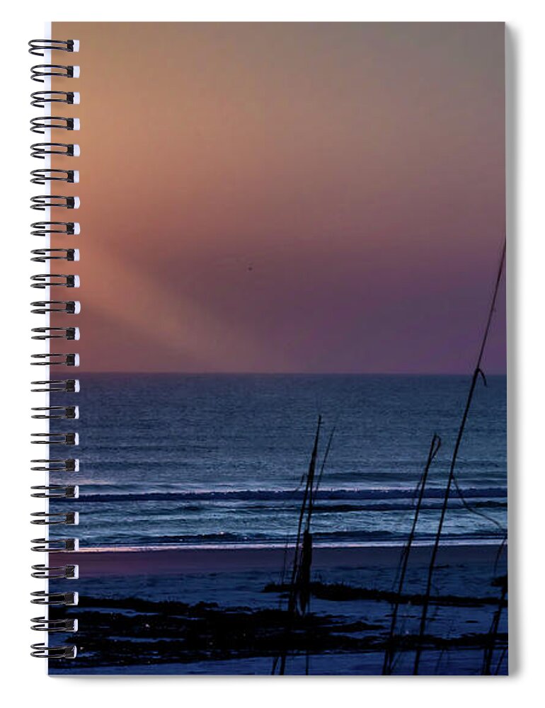 St Augustine Spiral Notebook featuring the photograph November Morn' by Joseph Desiderio