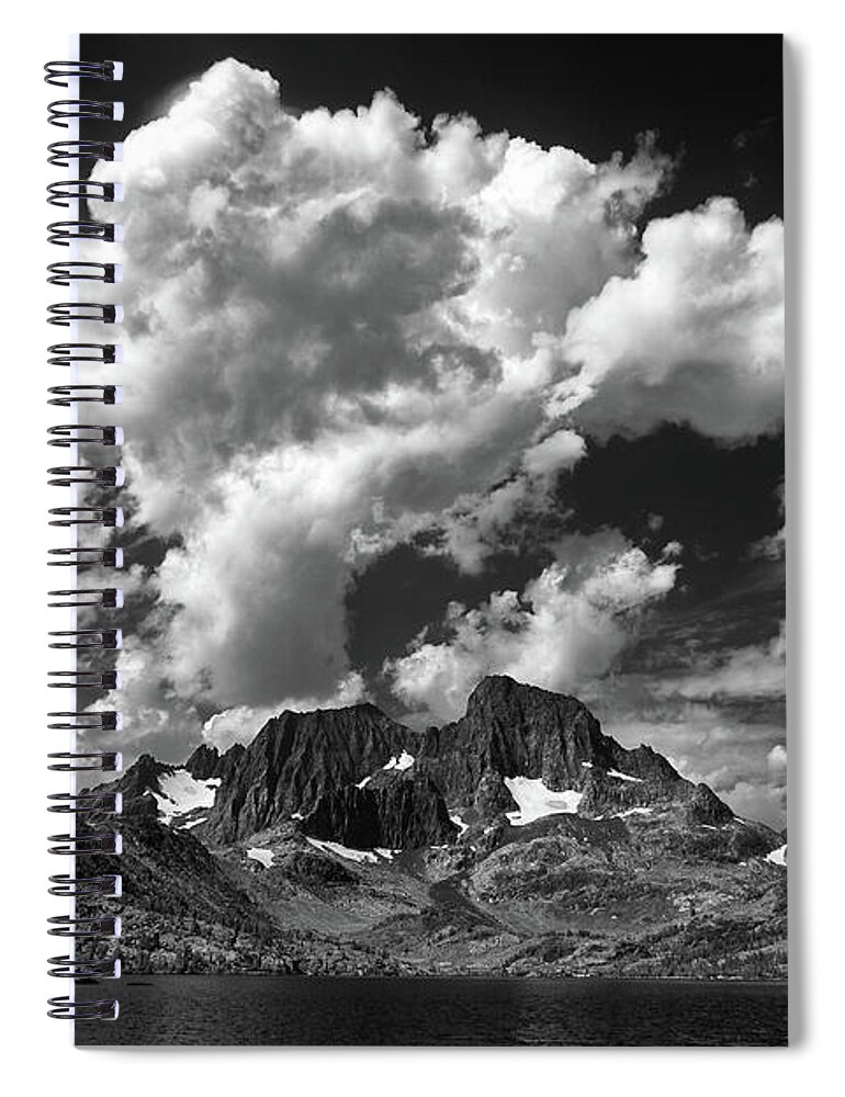  Spiral Notebook featuring the photograph Nubibus by Romeo Victor