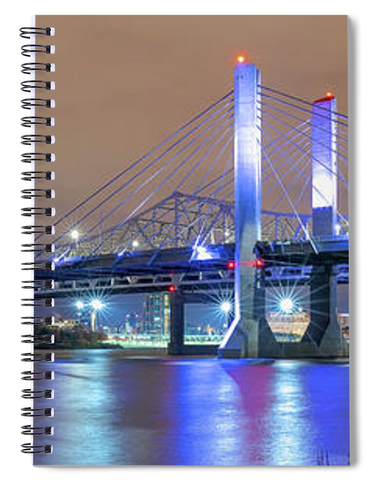 Reflection Spiral Notebook featuring the photograph Ohio Reflections by Rod Best
