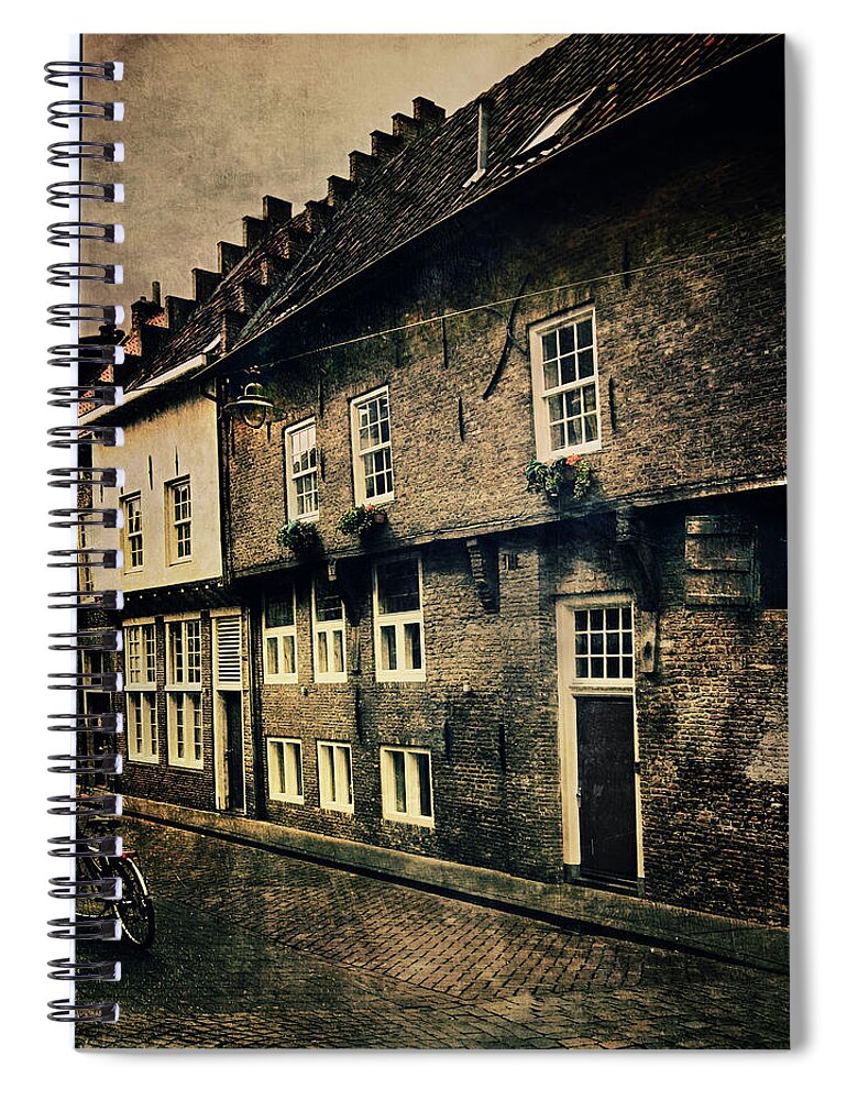 #netherlands #dutch #galagan #edgalagan #edwardgalagan #old #city #holland #'s-hertogenbosch #hertogenbosch #instagram Spiral Notebook featuring the photograph Old City by Edward Galagan