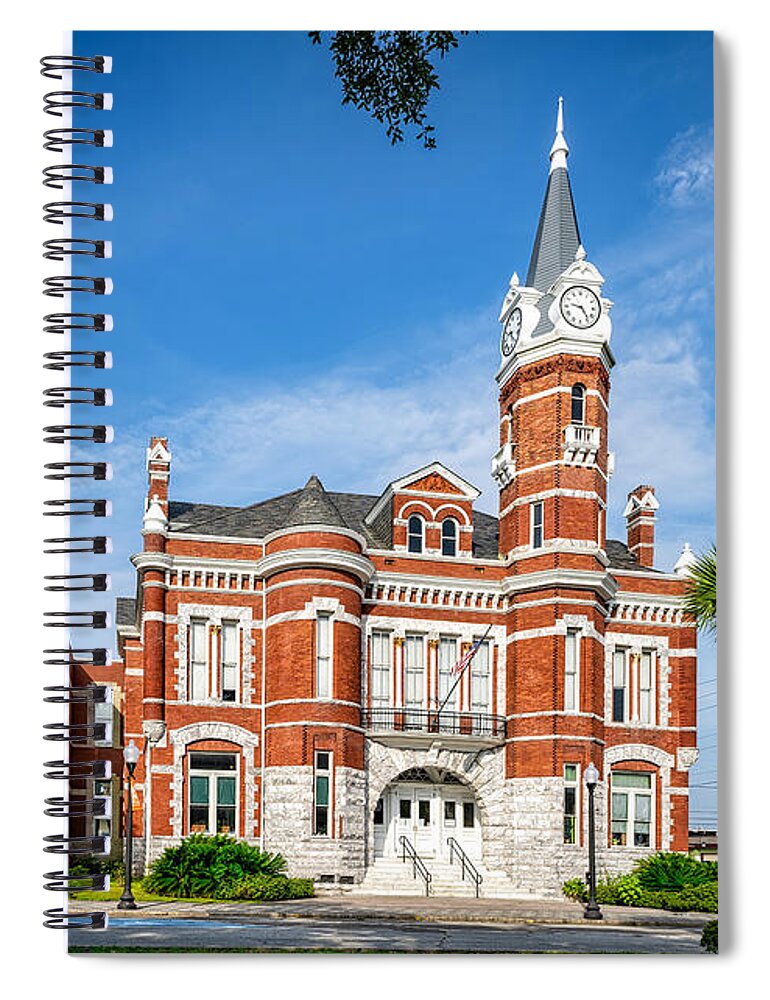 Landscapes Spiral Notebook featuring the photograph Old City Hall by DB Hayes