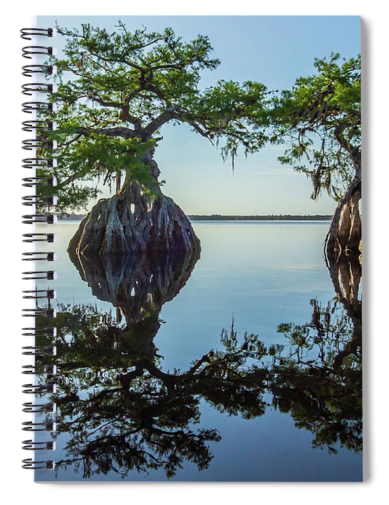Florida Spiral Notebook featuring the photograph Old Couple by Stefan Mazzola