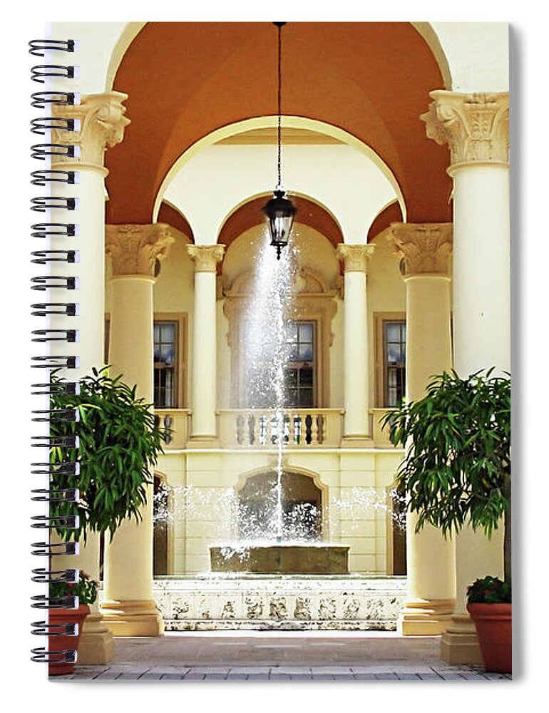 Color Spiral Notebook featuring the photograph Old Elegance by Alan Hausenflock