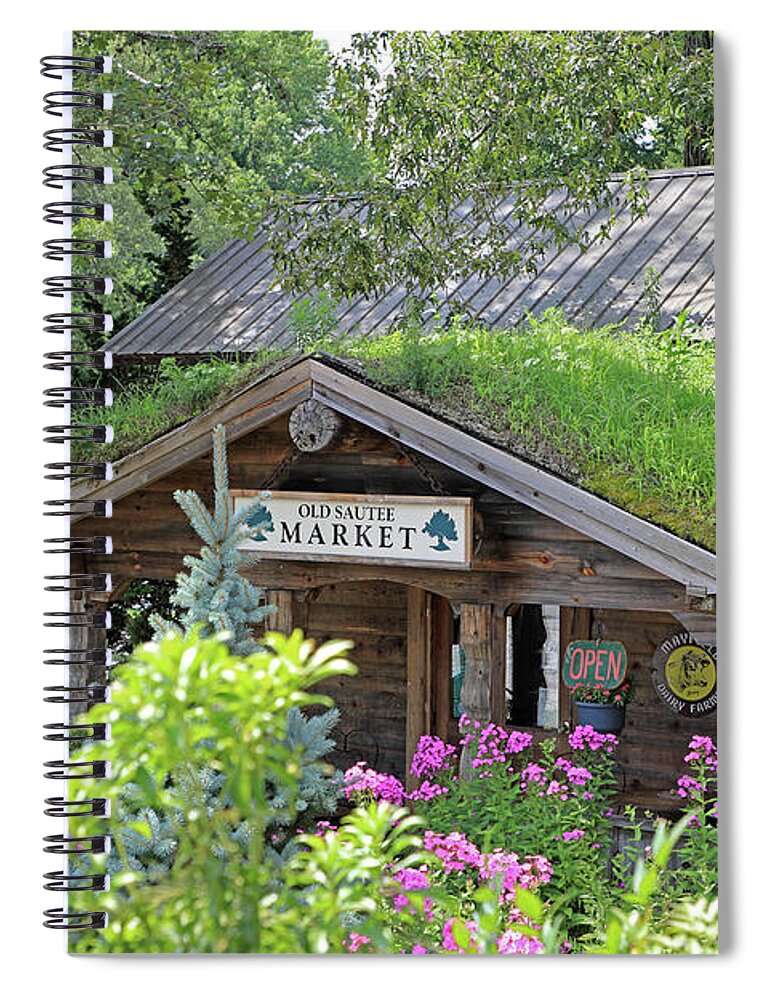 Sautee Nacoocee Spiral Notebook featuring the photograph Old Sautee Market - Sautee Nacoochee, Ga. by Richard Krebs