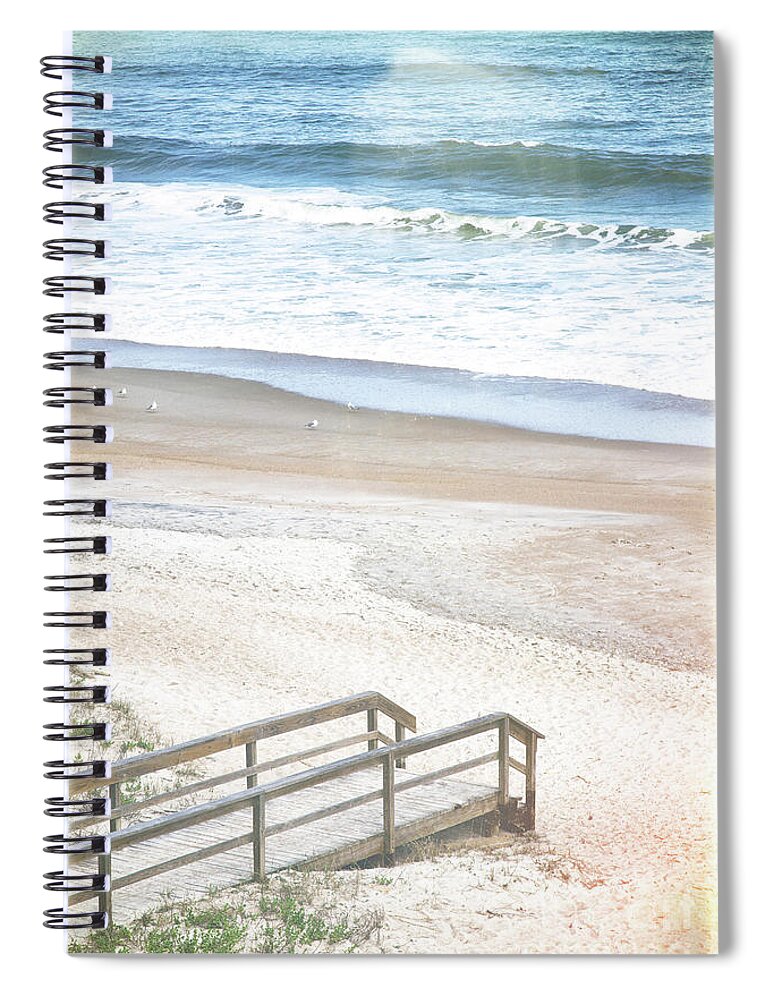 Florida Spiral Notebook featuring the photograph Old School Florida No. 1 by Becqi Sherman