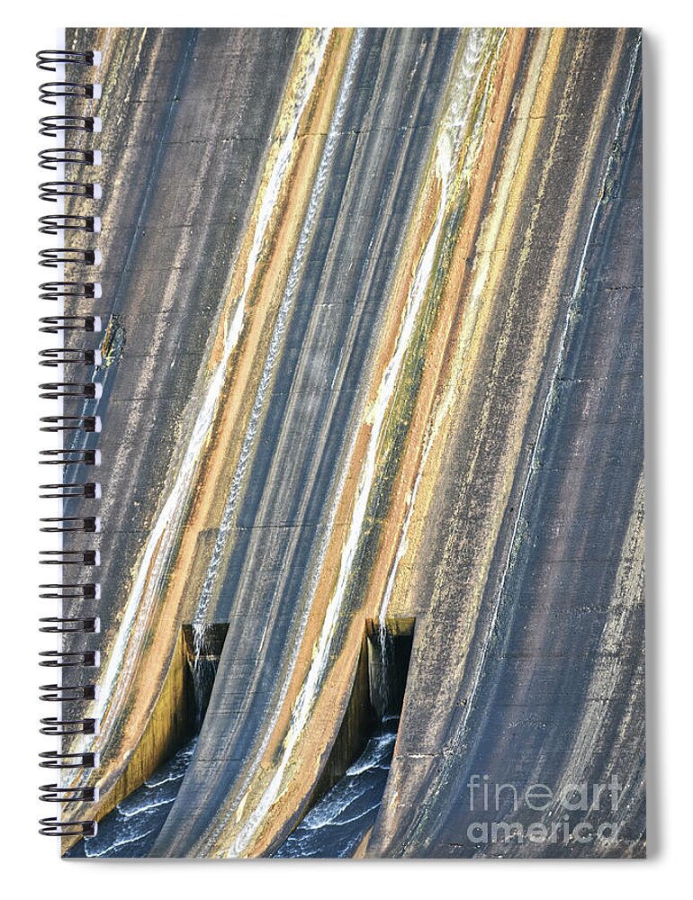 Norris Dam State Park Spiral Notebook featuring the photograph On The Road 2 by Phil Perkins