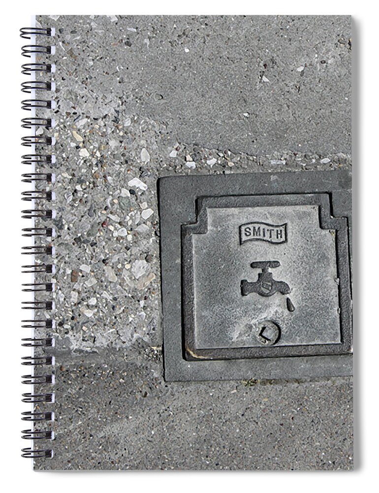Photograph Spiral Notebook featuring the photograph One Drop by Richard Wetterauer