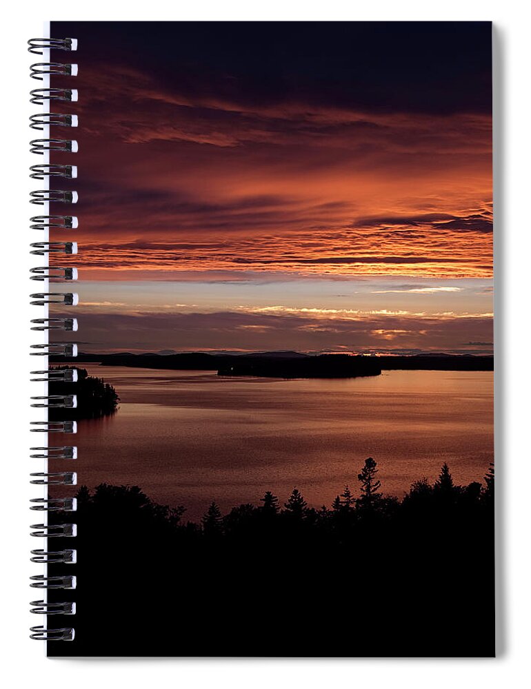 Maine Spiral Notebook featuring the photograph Only In Maine 112 by Robert Fawcett