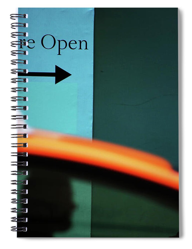 Cab Spiral Notebook featuring the photograph Open Fair by J C