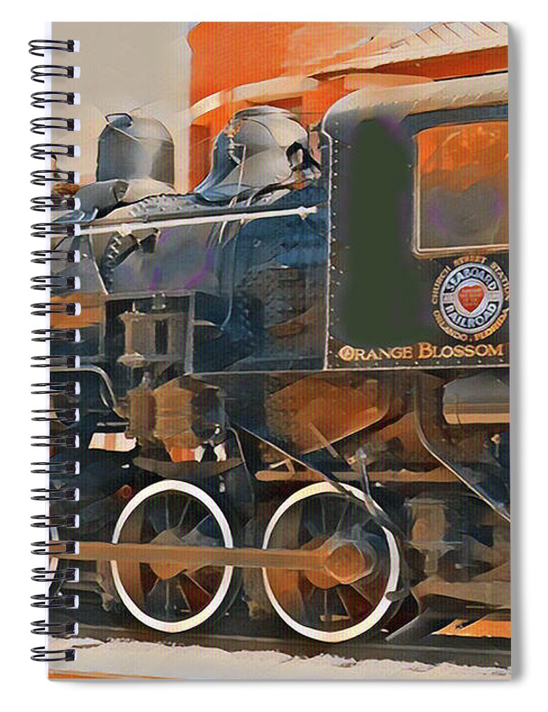 Contest Entry Spiral Notebook featuring the photograph Modified Image for a Contest #1 by Farol Tomson