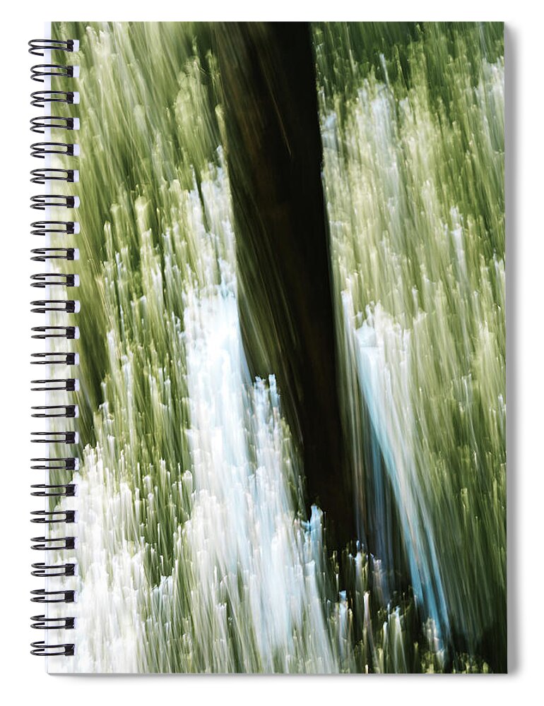 Autism Spiral Notebook featuring the photograph Organic Sensations by Ada Weyland