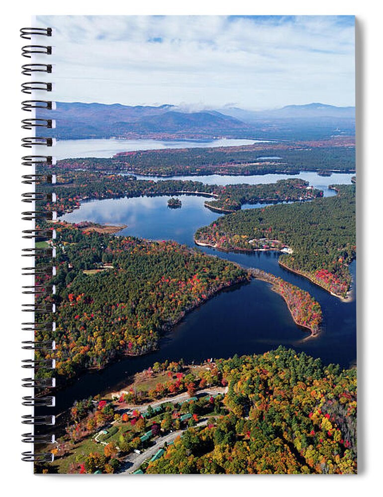 Ossipee Lake Spiral Notebook featuring the photograph Ossipee Lake, NH by John Rowe