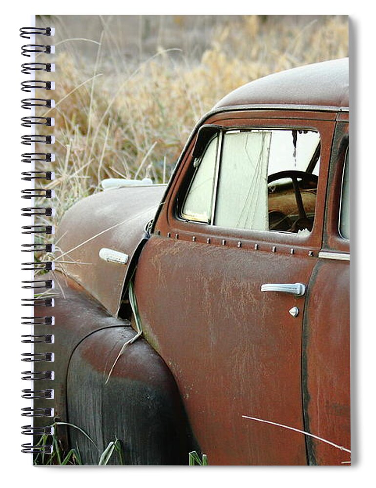 Chevrolet Spiral Notebook featuring the photograph Out To Pasture by Lens Art Photography By Larry Trager