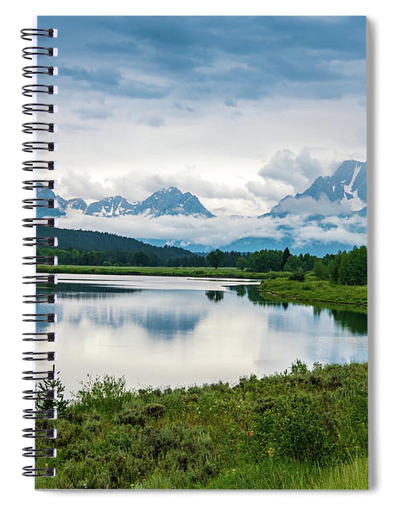 Nature Spiral Notebook featuring the photograph Oxbow Bend by Rose Guinther
