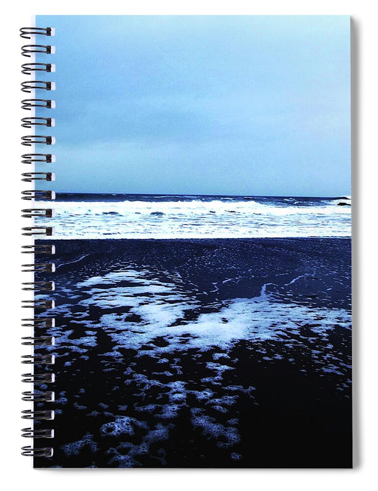 Ocean Spiral Notebook featuring the photograph Pacific Seascape by Melinda Firestone-White