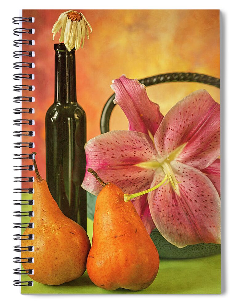 Still Life Spiral Notebook featuring the photograph Painters Still Life by Roberta Murray
