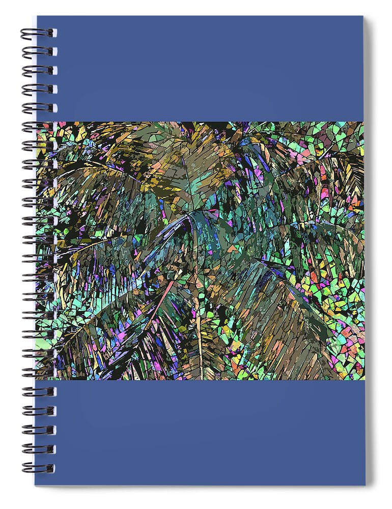 Palm Spiral Notebook featuring the photograph Palm 705 by Corinne Carroll