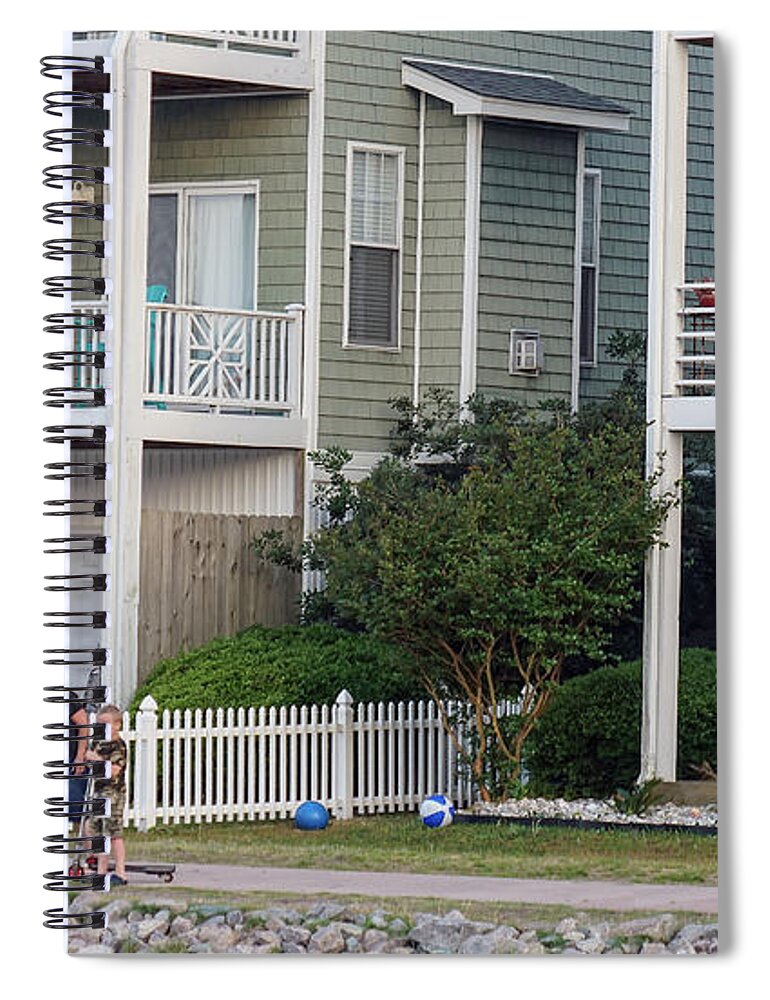 Family Spiral Notebook featuring the photograph Pam's Family by WAZgriffin Digital