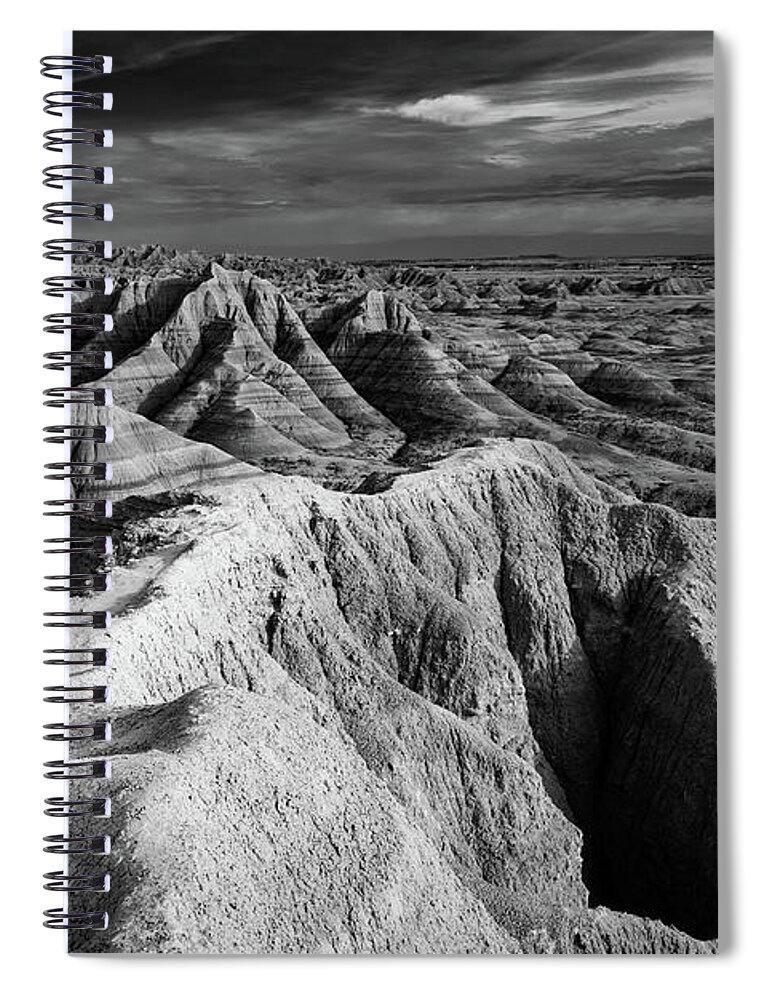 Panorama Spiral Notebook featuring the photograph Panorama Point by Stephen Holst