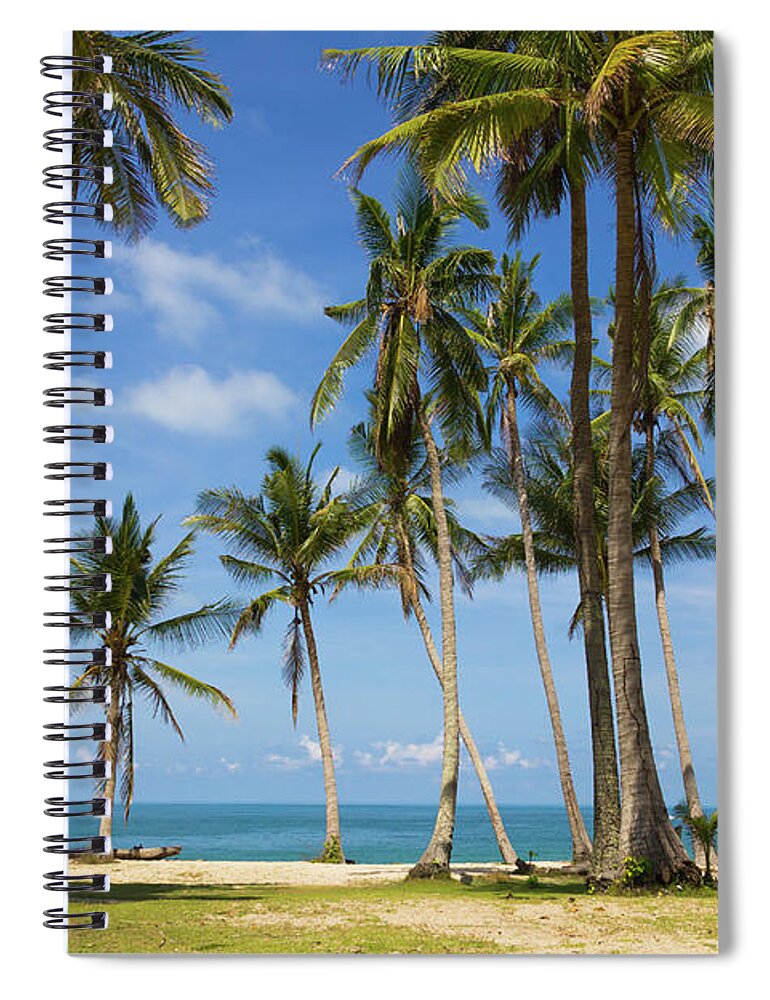 Thailand Spiral Notebook featuring the photograph Paradise Getaway by Josu Ozkaritz