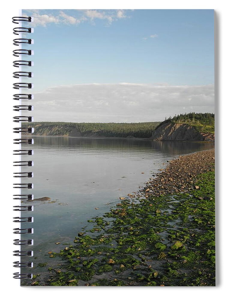 Partridge Island Spiral Notebook featuring the photograph Partridge Island Beaches by Alan Norsworthy