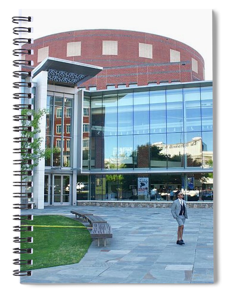 Peace Center Spiral Notebook featuring the photograph Peace Center by Flavia Westerwelle