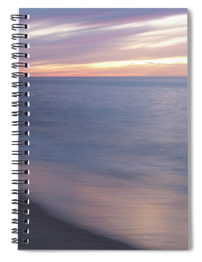 Summer Spiral Notebook featuring the photograph Peaceful sunrise by Izet Kapetanovic